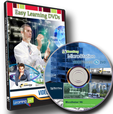 

Easylearning Bentley MicroStation V8i 3D & LEVEL 2 Video Training Tutorial DVD(DVD)