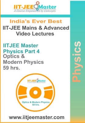 

IITJEEMaster IIT JEE Physics Video Lectures : Physics-4 (Optics & Modern Physics) for 2 year in Dvd | (for windows os: Laptop/Desktop )(DVD)