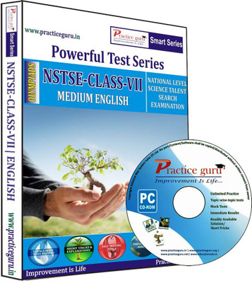 NSTSE - National Level Science Talent Search Examination: Medium English (Class - 7)(Audiobook, Practice Guru)