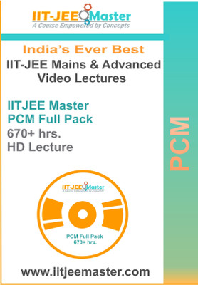 

IITJEEMaster IIT JEE Video Lectures: Complete Physics Chemistry Maths for 1 year in Dvd | (For Windows os: Laptop/Desktop )(DVD)