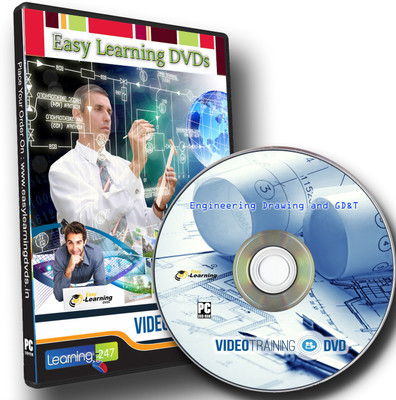 

Easylearning Engineering Drawing and GD&T Video Tutorial DVD(DVD)