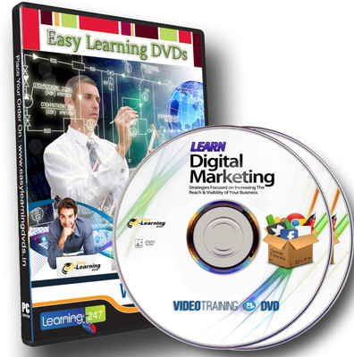 

Easy Learning Digital Marketing 12 Video Course On 2 DVDs(DVD)