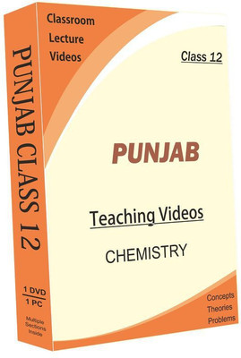 AVNS INDIA Punjab Higher Secondary Class 12 - Chemistry Full Syllabus Teaching Video (DVD) (for English Medium Students)(DVD)