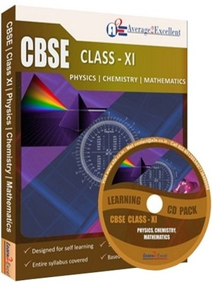 Average2excellent Class 11 Combo Pack (Physics, Chemistry and Mathematics)(DVD)