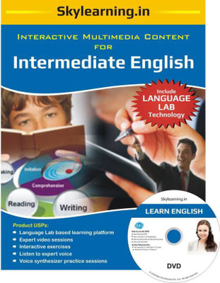 

skylearning.in Intermediate English Combo Pack(DVD)