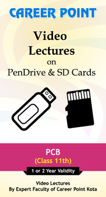 

Career Point Kota AIPMT/AIIMS/NEET Video Lectures for 11th PCB (2018) on SD Card+ PC combo pack of 5 books + PCB Formula book(SD Card)