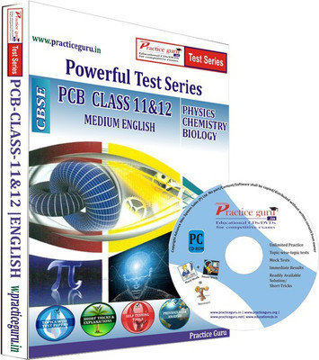 

Practice Guru PCB Combo Pack Class 11 & 12 Test Series(CD)