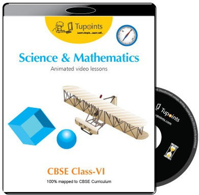 

Tupoints CBSE VI Science and Mathematics Animated video lessons(DVD)