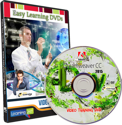 

Easy Learning Adobe Dreamweaver CC 2015 Video Training Tutorial DVD(DVD)