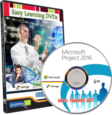

Easy Learning Learning Microsoft Project 2016 Video Training Tutorial DVD(DVD)