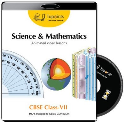 

Tupoints CBSE VII Science and Mathematics Animated video lessons(DVD)