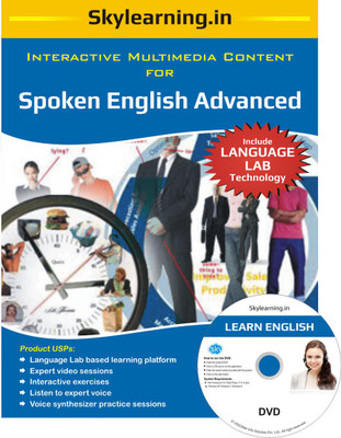 

Skylearning.In Spoken English Advanced CD/DVD(Spoken English Advanced CD/DVD Combo Pack)
