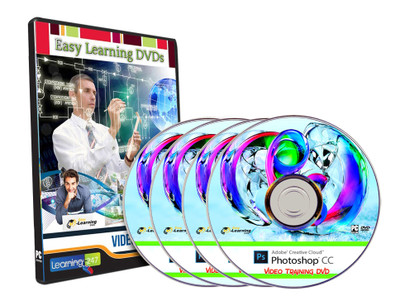 

Easy Learning Adobe Photoshop CC 2015 Fundamentals And Advanced Level Video Training on 4 DVDs(DVD)