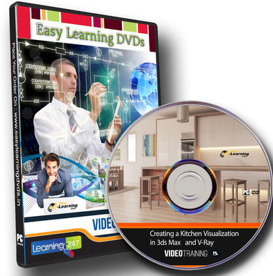 

Easylearning Create a Kitchen Visualization in 3ds Max and V-Ray Video Tutorial DVD(DVD)