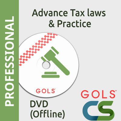 

GOLSOnlineCoaching CS Professional Advance Tax Laws & Practice Offline(DVDs and Pendrive)