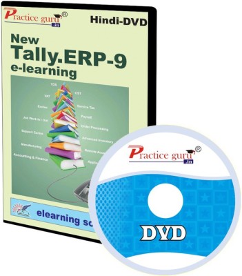 Practice guru Tally.ERP 9 Video Tutorial DVD(CD)