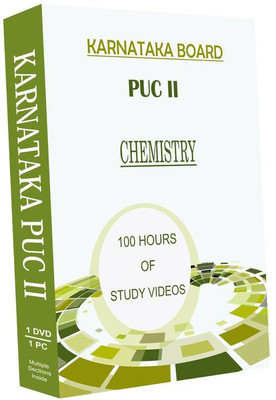 

AVNS INDIA Karnataka PUC II - Chemistry Full Syllabus Teaching Video (DVD) (for English Medium Students)(DVD)