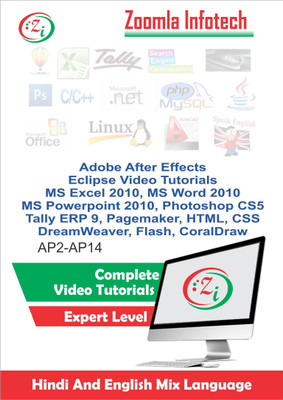 

Zoomla Infotech After Effects, Eclpse, Coral Draw, Flash etc. Video Tutorials(DVD)