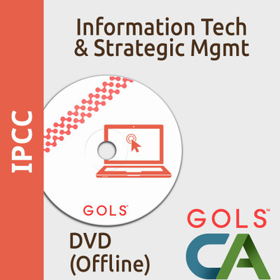 

GOLSOnlineCoaching CA IPCC Information Technology And Strategic Management Offline(DVDs and Pendrive)