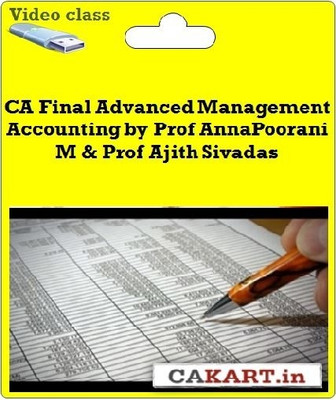 

Cakart CA Final Advanced Accountancy by Prof AnnaPoorani M & Prof Ajith Sivadas