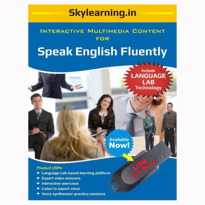 

skylearning.in Speak English Fluently Combo Pack(DVD)