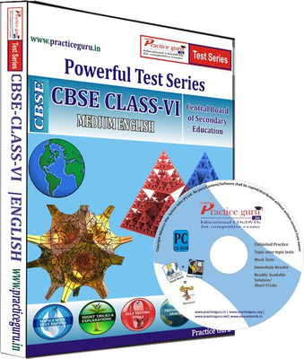 

Practice Guru Class 6 - Maths, Science & English Combo Test Series(CD)