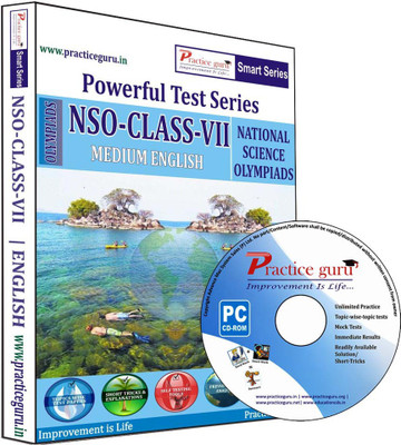 NSO - National Science Olympiads: Medium English (Class - 7)(Audiobook, Practice Guru)