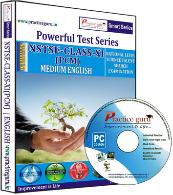NSTSE - National Level Science Talent Search Examination (PCB): Medium English (Class - 11)(Audiobook, Practice Guru)