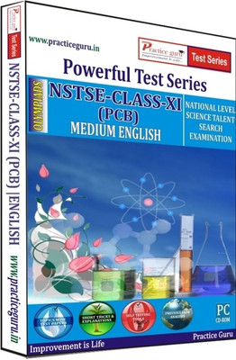 50% OFF on Practice guru Powerful Test Series NSTSE PCB Medium English (Class - 11)