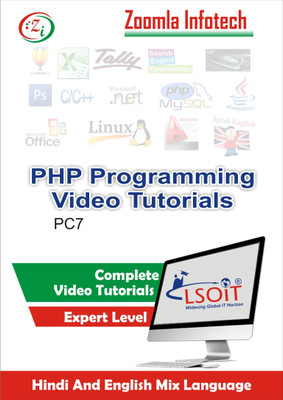 

LSOIT Video Tutorials for PHP Programming in Hindi, Total 196 Lectures and Total Duration 20 Hours(DVD)