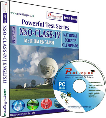 NSO - National Science Olympiads: Medium English (Class - 4)(Audiobook, Practice Guru)