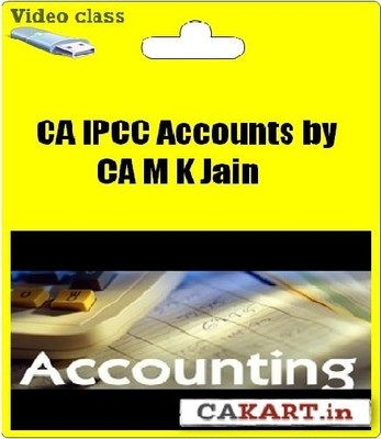 

Cakart CA IPCC Accountancy by CA M K Jain