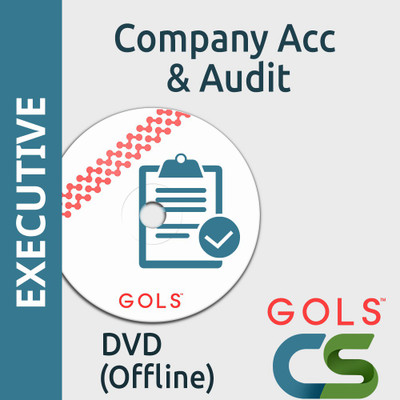 

GOLSOnlineCoaching CS Executive Company Acc & Audit Offline(DVDs / Pendrive)