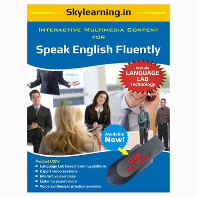 

Skylearning.In Speak English Fluently Pen Drive(Speak English Fluently Pendrive Combo Pack)
