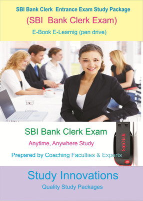 

Study Innovations SBI Bank Clerk Exam Study Package(Pendrive)
