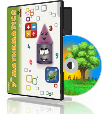 Edutree 7th Mathematics Cbse-Ncert Animated E Book (6-7 Hrs Duration)(3 Cd Pack -Prepared By Team Of Expert Teachers.)