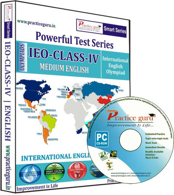 Practice Guru IEO Class 4 available at flipkart for Rs.540