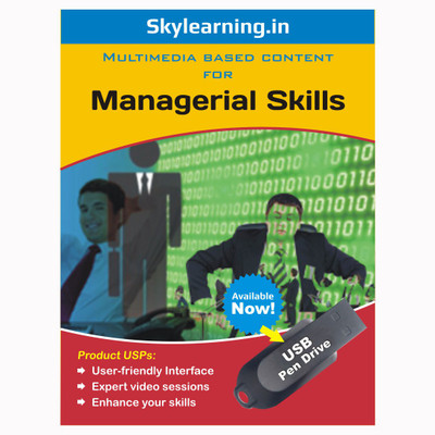 Skylearning.In Managerial Skills (Pen Drive)(Managerial Skills Pendrive Combo Pack)