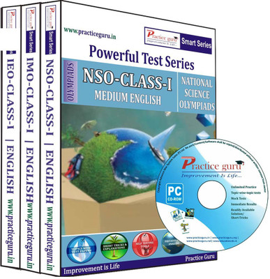Practice guru Class 1 - Combo Pack (IMO / NSO / IEO)