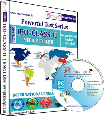 IEO - International English Olympiad: Medium English (Class - 2)(Audiobook, Practice Guru)