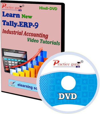 

Practice Guru Tally.ERP 9 Industrial Accounting Video Tutorial(CD)