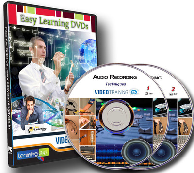 

Easy Learning Audio Recording Techniques Video Training Tutorials On 2 DVDs(DVD)