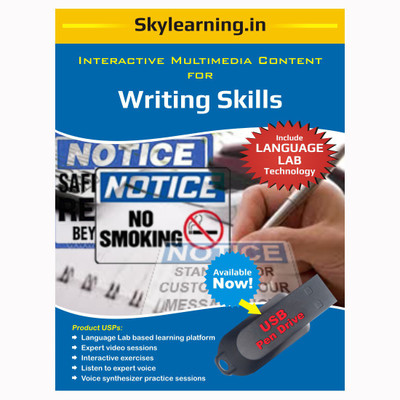 

Skylearning.In Writing Skills (Pen Drive)(Writing Skills Pendrive Combo Pack)