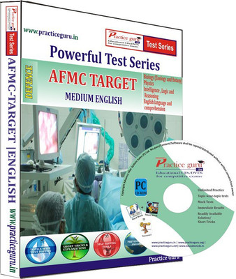 

Practice Guru AFMC Target Test Series(CD)