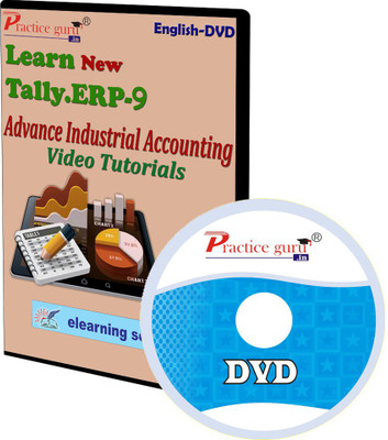 

Practice Guru Tally.ERP 9 Advance Industrial Accounting Video Tutorial(CD)