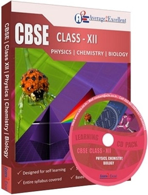Average2excellent Class 12 Combo Pack (Physics, Chemistry and Biology)(DVD)