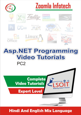 

LSOIT Learn Asp.net Programming Video Tutorials in Hindi, Total 199 Lectures and Total Duration 28 Hours(DVD)