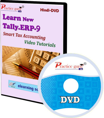 

Practice Guru Tally.ERP 9 Smart Tax Accounting Video Tutorial(CD)