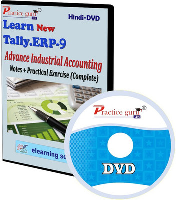 

Practice Guru Tally ERP 9 Advance Industrial Accounting Notes + Practical Exercise(CD)