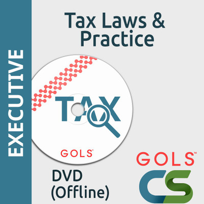 

GOLSOnlineCoaching CS Executive Tax Laws & Practice Offline(DVDs / Pendrive)
